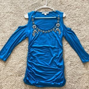 Boston proper cold shoulder top